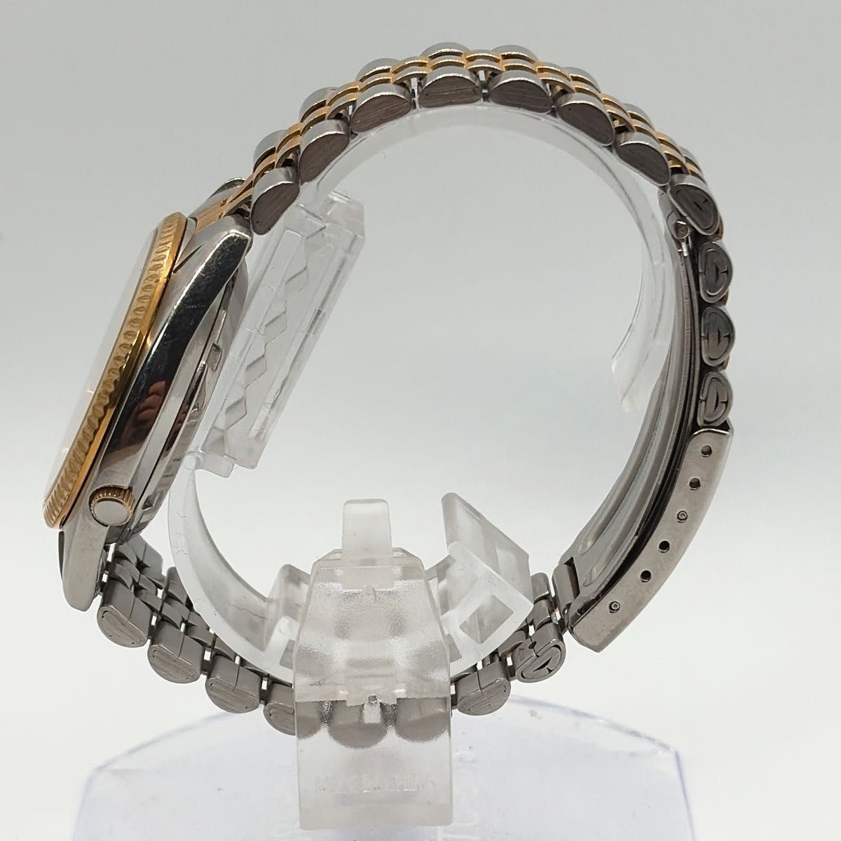 Seiko 5 Automatic Watch 7S26 3110 Gold Dial Japan wrist 17cm NB/NA image 3