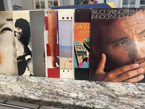 BRUCE SPRINGSTEEN 14X VINYL LP LOT BORN IN THE USA TO RUN SHUFFLE RIVER TUNNEL