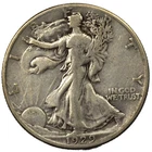 1929-D Walking Liberty Silver Half Dollar 50c Fine FN F/VF+ #2