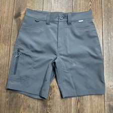 Simms Skiff Shorts Fishing Gray NWT Mens Size 30 Quick Dry Outdoor Utility
