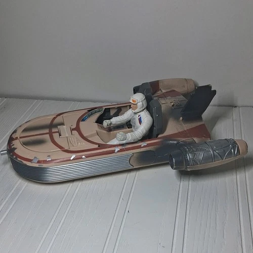 Vintage 1995 Star Wars Luke's Land Speeder Vehicle Tonka With Airspeeder Pilot