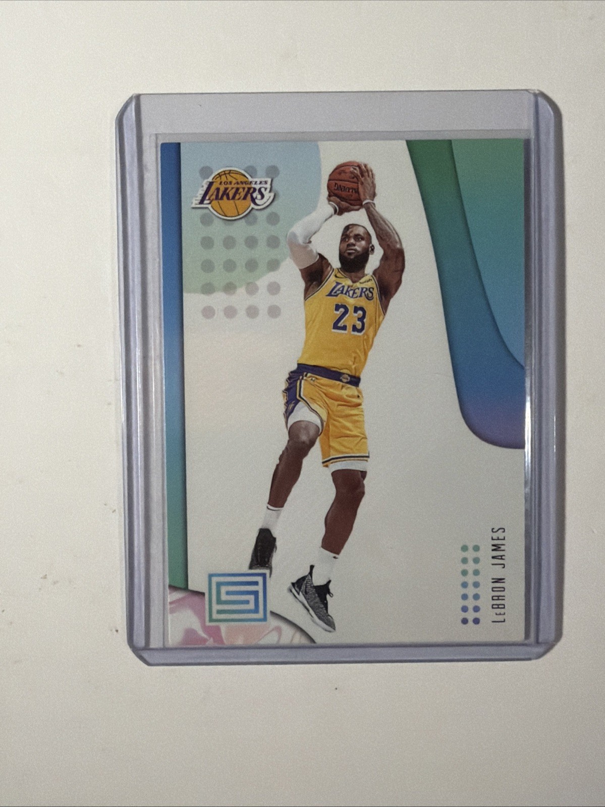 LeBron James 2018-19 Panini Status LA Lakers