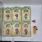 Vintage Cabbage Patch Kids Girl  1984 Figurine PVC - Lot of 8 6 In Pack 2 Loose