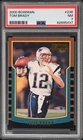 2000 Bowman Tom Brady #236 HOF Rookie PSA 7