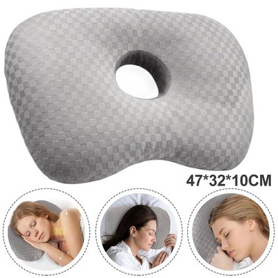 Ohrloch Piercing Kissen Donut Kissen Piercing Pillow rund ergonomisch bequem
