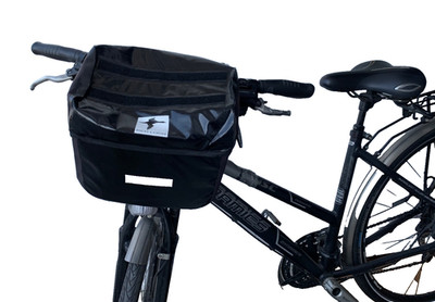 Fahrrad-Lenkertasche Red Loon mit Klick-Fix-Adapter, geräumig
