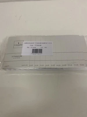 GISADA SWITZERLAND Gisada Ambassador Titanium for Men Eau de Parfum Luxusproben 12 x 1,2 ml Neu