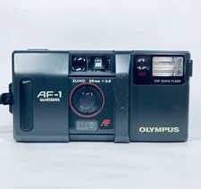 [NEAR MINT] Olympus AF-1 QD Point & Shoot 35mm Film Camera From JAPAN