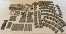 Pacchetto binari treno LEGO 12V vintage - punti, rotaie e attraversamenti - sistema classico