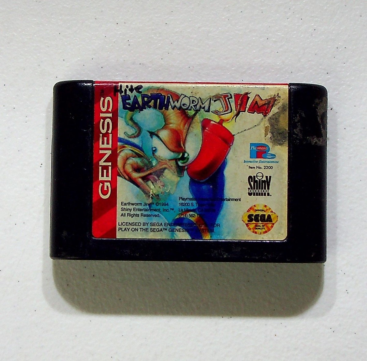 デスメタル Wormhole / Genesis デジパック限定盤 Earthworm Jim Sega Genesis Video Game Platformer Shiny
