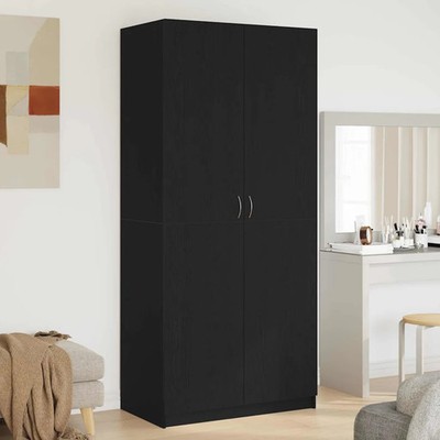 Kleiderschrank Garderobenschrank Hochschrank Flurschrank Holzwerkstoff vidaXL