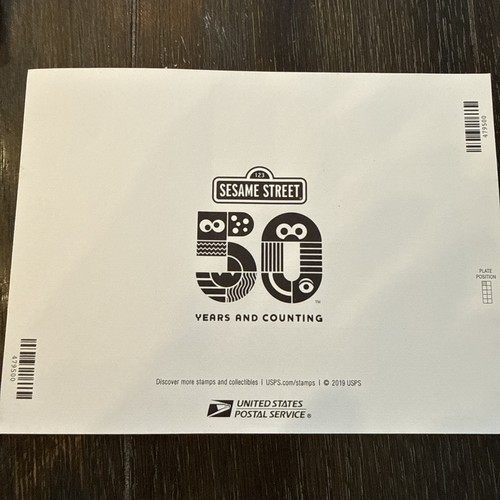 Sesame Street Characters USPS Forever Stamps Sheet of 16 **Mint Condition** - Picture 4 of 5
