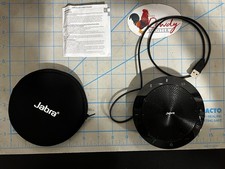 Jabra PHS002W Speak 510 Wireless Bluetooth or USB Portable Speakerphone w Case