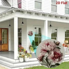 8 Flat 1 Tin Foil Painting, Tree Planting Activity Theme Character Festival Artw