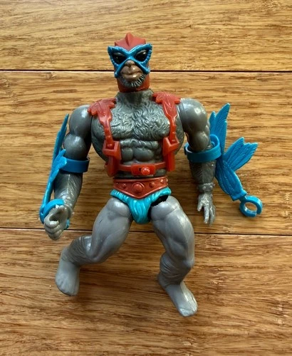 Vintage Stratos Motu Masters Of The Universe He-Man Action Figure Complete 1982