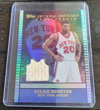 2002-03 Topps Jersey Edition Allan Houston Home Cookin' basketball card #JE AHO