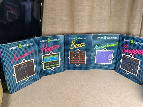 Jeu Arcadians Pour Acorn Electron, PAL, Cartouche D'occasion