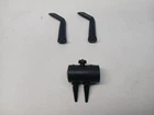 Vintage Original  Mighty Tonka- Rubber  Air Filter And 2 Smoke Stakes For Parts