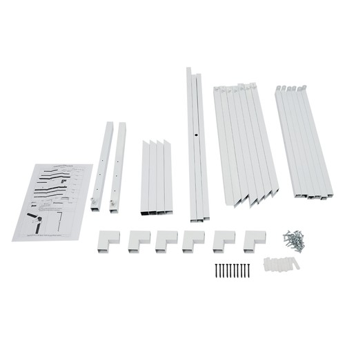 Adjustable Air Conditioner Security Cage Air Conditioner Cage 30-48" Length - Picture 13 of 13