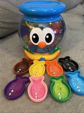THE LEARNING JOURNEY LEARN WITH ME TALKING COLOR FUN FISH BOWL TESTED, WORKING