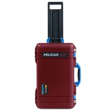 Oxblood  Blue Pelican 1535 Air case. Comes empty.