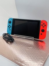 Nintendo Switch Console 32GB Neon Blue Red Joy-Cons Tested Working Official