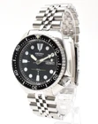 Vintage [Near MINT] Seiko 6309-7290 Black Diver Automatic SS Men's Watch #47