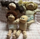 Vintage lot Cabbage Patch Kids Dolls Lot #4