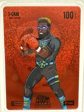 2025 Bo Jackson Battle Arena J-Cam Red Battlefoil #IBF-359 SP