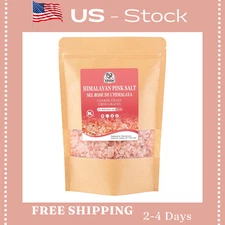 52USA Himalayan Salt Coarse 1 Lb (453G), Pink Himalayan Salt, Sea Salt for Grind