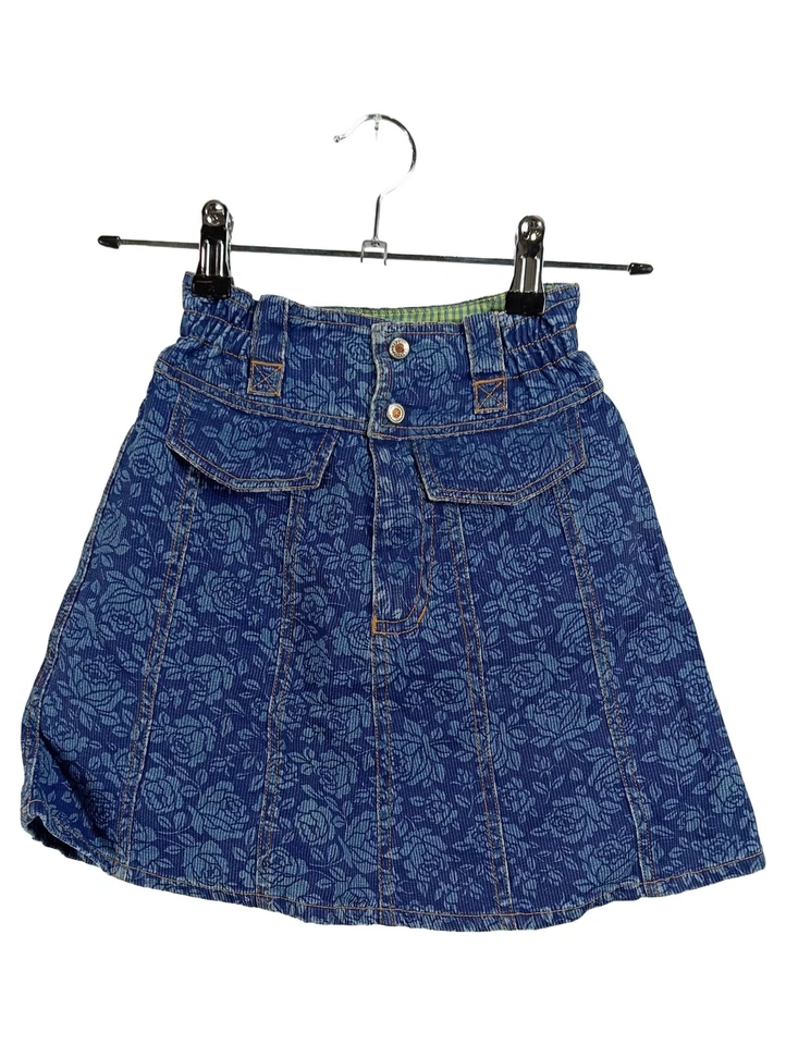 Pampolina Jupe en Jean Fille Bleu Floral Casual (EU 116) - Photo 1/3
