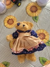 Vintage Russ Berrie Co. "Amelia" - "Bears from the Past" 14 inches Tall w/tags