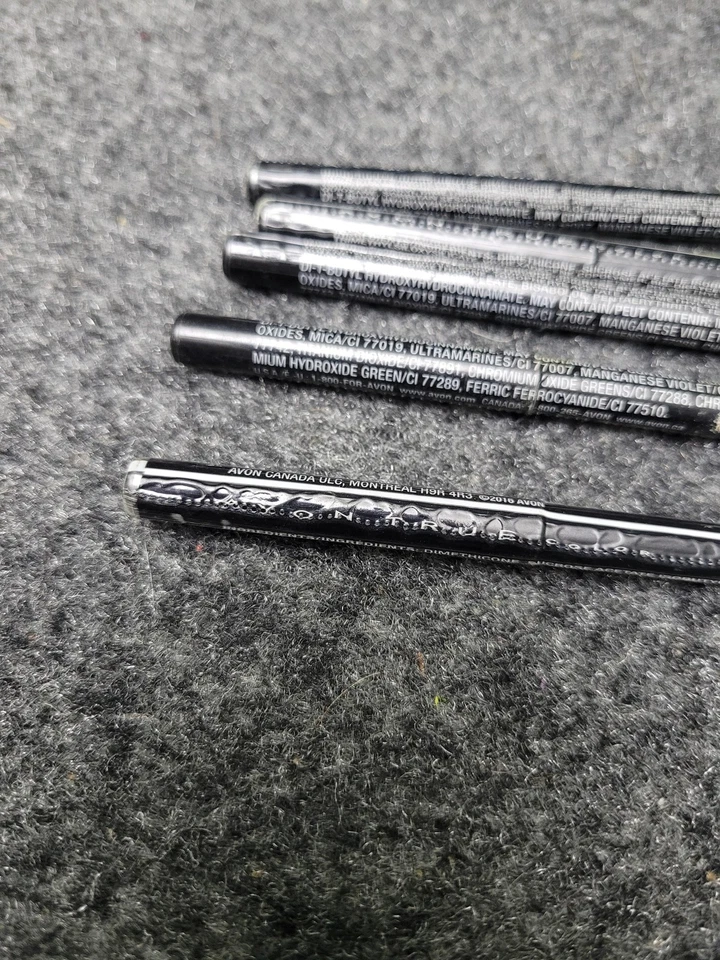 Avon Glimmersticks Eyeliner Majestic Plum Lot of 5 Pencils Purple Eye Makeup - Image 3 of 4