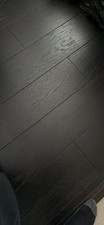 Kahrs Gloss Black Wooden Floorboards
