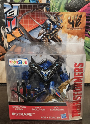 STRAFE Transformers Age of Extinction TRU Exclusive Evolution 2-pack Hasbro NIB