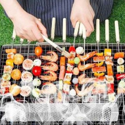 Innovatives Design leichtes Edelstahl Grillrohr für den Außenbereich