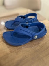 Crocs Kids Classic Flip Flop Sandals Blue Size C8/C9