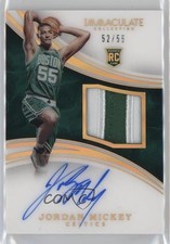 2015 Panini Immaculate Rookie Jersey Number 52/55 Jordan Mickey Patch Auto 0ud4