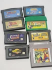 Yoshi Topsy Turvy Nintendo Game Boy Advance GBA Authentic 8 Game Lot Zelda Sonic