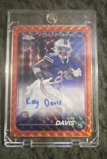 2024 Topps Chrome Sapphire Edition - Rookie Auto Ray Davis Orange /25 (AU, RC)