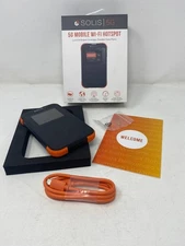 Simo Solis 5G WiFi Travel Hotspot – Local & Global Coverage, Used