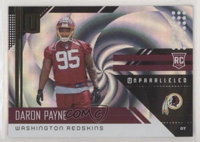 2018 Panini Unparalleled Rookie Whirl 8/100 Daron Payne #259 Rookie RC ky7