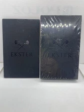 Ekster Leather Parliament Wallet in Nappa Black And Tracker Card. New Never Used