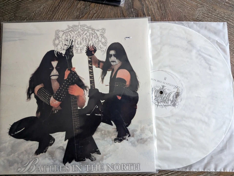 бессмертные битвы на севере белый/черный мрамор lp abbath металл - Изображение 2 из 3