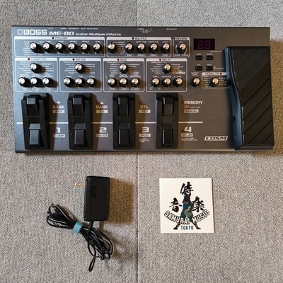 BOSS ME-80 Guitar Multiple Effects Brand Used Product Shipped W/Power Cord