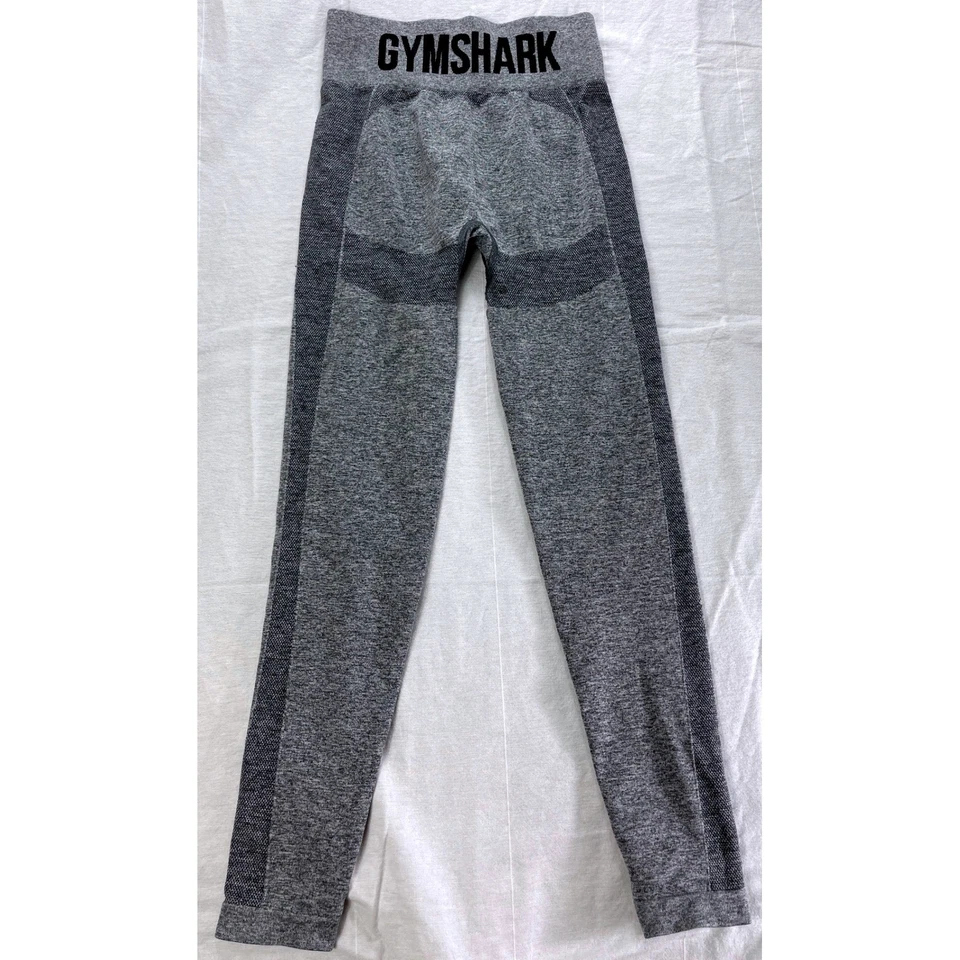 Gymshark Gris Cintura Alta Sin Costuras Entrenamiento Gimnasio Leggings Mujer Talla S Foto 2 de 4