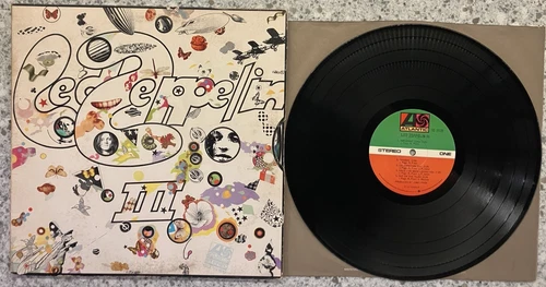 Led Zeppelin – Led Zeppelin III ; 1977 LP VINYL IS VG++ RI PRESS