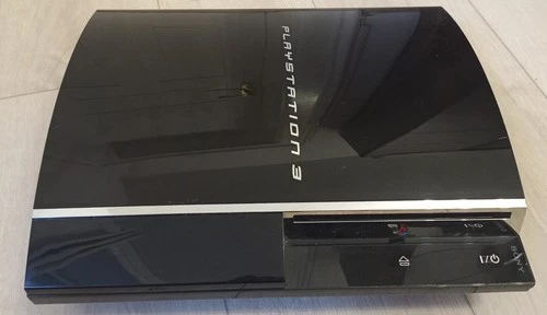 Sony PlayStation 3  Abwärtskompatibel 60GB Spielekonsole - Schwarz (CECHC04) - Bild 1 von 10