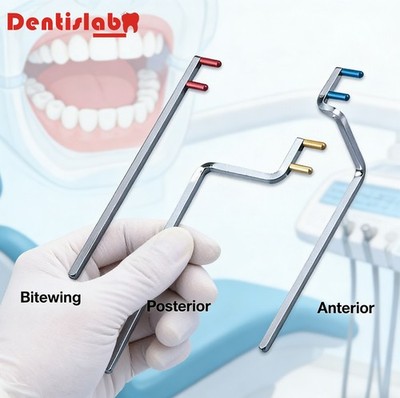 5Pcs Dental X-Ray Positioning Dental Sensor Holder Indicator Aligning Arm Set