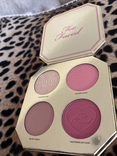New Too Faced Jewel Crush Blush & Highlighter Face Palette - Limited Edition - Picture 4 of 6